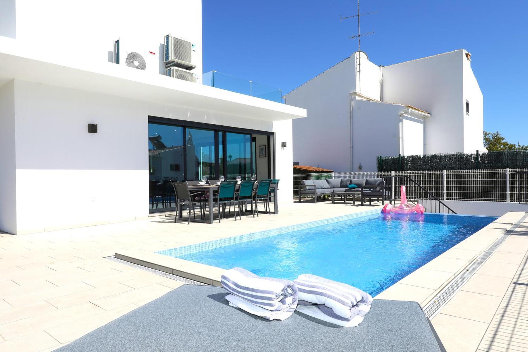 Casa Emeline-Stunning Family Villa With Pool Тавіра Екстер'єр фото